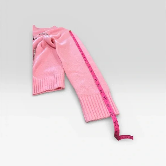 Nasty Gal Pink Graphic Sweater - Picture 5 of 7